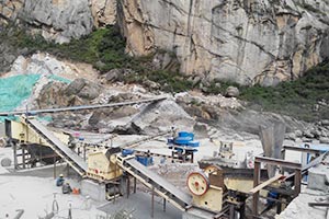 搭建一條時產100-200噸機制砂生產線，需要哪些設備？