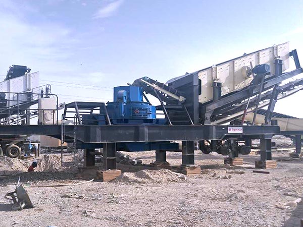 時產200噸的移動造砂機如何配置？多少錢一臺？