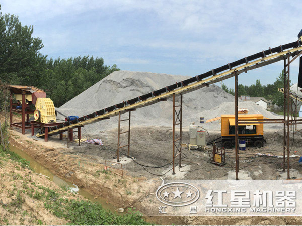 建一條時產500噸的石子破碎生產線,配哪個型號錘破機？