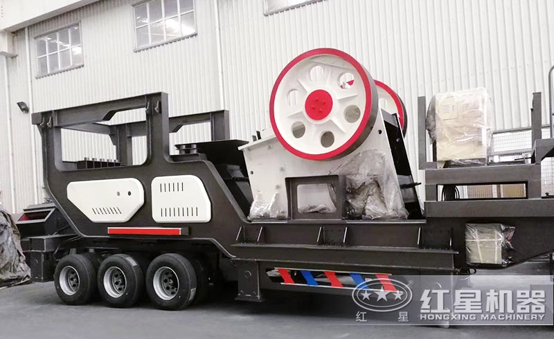 移動顎式粉碎機操作靈活